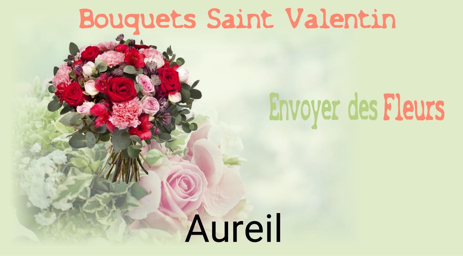 Roses de Saint-Valentin livrées à Aureil
